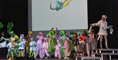 Tabaluga im Kuko: Nach 2016 (Bild) soll Peter Maffays Kultfigur 2018 mit Teil zwei des Rockmärchens nach Rosenheim zurückkehren. Foto Schlecker