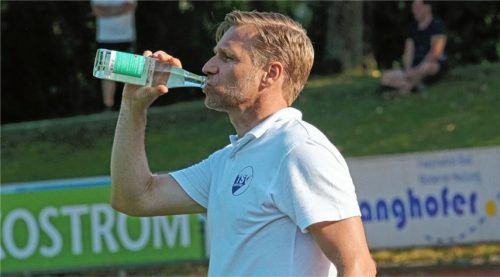 Trainer Jochen Reil will gegen Au „volle Pulle“ sehen. Foto  Buchholz