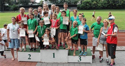 TuS-Leichtathleten ermittelten ihre Vereinsmeister