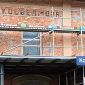 Alter Name an der Wand
