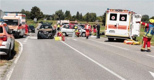 Vier Verletzte nach Unfall in Bad Feilnbach