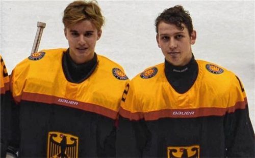 Zweiter in der Slowakei: Die Rosenheimer Marius Schunda (links) und Ludwig Danzer spielten im U17-Nationalteam.