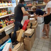 Packerl-Flut im DHL-Shop