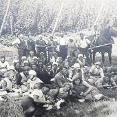 Das Mahl für die Hopfenpflücker