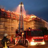 Großbrand am Kloster Rottenbuch
