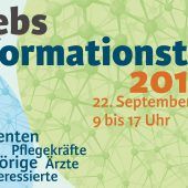Expertenvorträge und mehr: Krebsinformationstag am 22. September in München