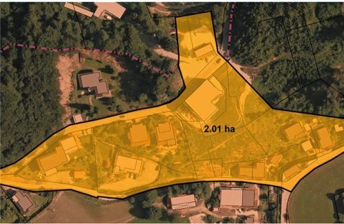 Auf etwas über zwei Hektar beläuft sich die betroffene Fläche. re