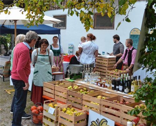 Aus der Region, für die Region: beim Hoffest gibt es ein vielfältiges Angebot.
