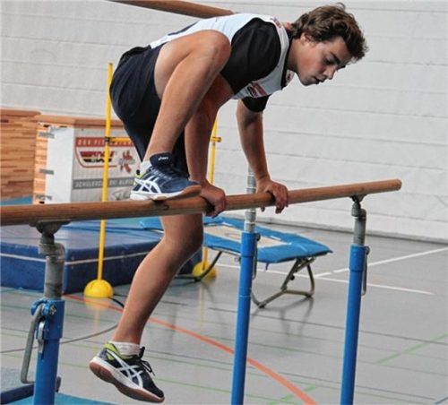 Benedikt Kagleder vom WSV Samerberg landete als Dritter auf dem Stockerl.