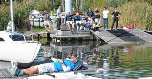 Der Windgott ließ die Segler im Stich