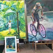 Luxuswagen als Ausstellungskulisse