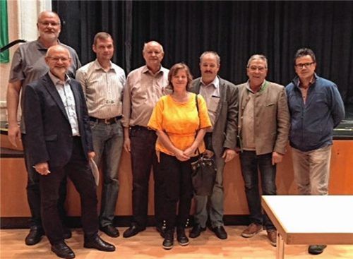 Die Vertreter der neu gegründeten Bürgerinitiative „Brenner-Nordzulauf“.