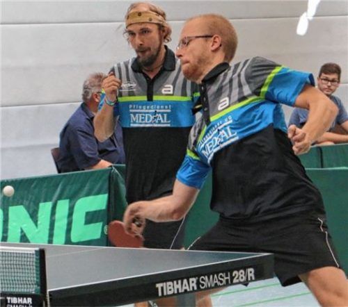 Dieses Duo wird es am Sonntag nicht geben, denn sowohl Benjamin Heck als auch Markus Embacher fehlen beim SB Rosenheim.Foto Erlich