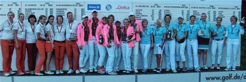 Golf-Damen des GC Neuhof holen sich in Maxlrain den DM-Titel in der AK 30