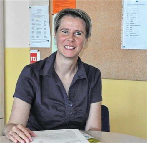 Heute ist ihr erster Schultag an der Goethe-Grundschule: Ruth Linsmeier hat nach zehn Jahren als Konrektorin an der Beethoven-Grundschule eine neue Aufgabe übernommen.Foto  hsc