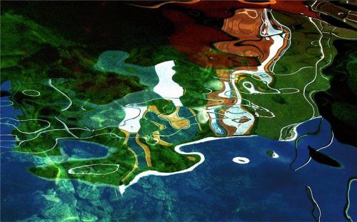 In den Fotografien von Eberhard Heller verschwimmen die Grenzen zur Malerei. Foto hpi