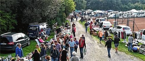 Jahresflohmarkt wieder bestens besucht