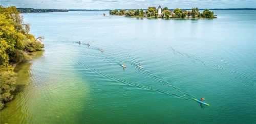 Kampf um Meter und Sekunden vor malerischer Kulisse
