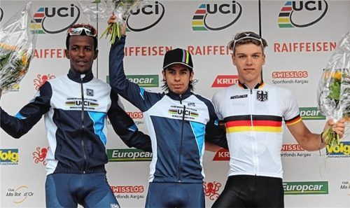 Leslie Lührs vom Team Auto Eder Bayern (rechts) stand einmal als Dritter auf dem Stockerl.