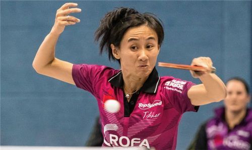 Liu Jia lieferte bei ihrem Einsatz gegen Langstadt eine souveräne Vorstellung ab.