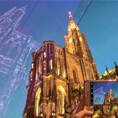 Mit diesem Bild vom Straßburger Münster siegt Roland Scherer beim Fotowettbewerb