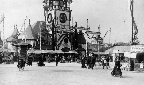 Oktoberfest 1913 (aus der Sammlung Michl Kaempfel). Stadtarchiv Rosenheim)