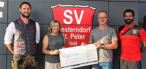 Spende Gaudi-Cup beim SV Westerndorf St. Peter