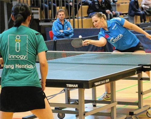 Svetlana Ganina möchte ihre zuletzt sehr gute Bilanz gegen Yang Henrich am Sonntag weiter ausbauen. Foto  Erlich