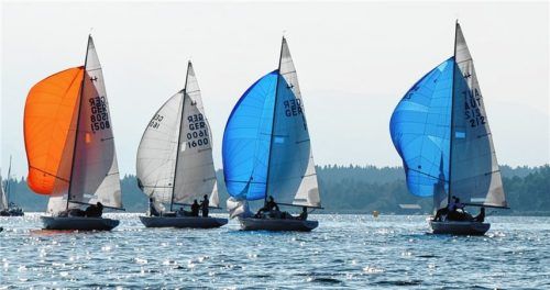 Top-Besetzung bei H-Boot-Regatta auf dem Simssee