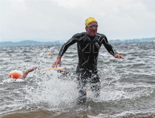 Uwe Linner vom TSV Bernau wurde in seiner Klasse Dritter.Foto Groß
