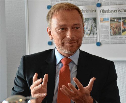 Wäre gerne als Vizekanzler nach Rosenheim gekommen: FDP-Chef Christian Lindner. Die Entscheidung gegen eine Jamaika-Koalition hält er aber weiterhin für richtig. Fotos Heise