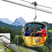 Letzte Talfahrt für nostalgische Eckbauer-Gondeln