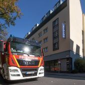 Großalarm wegen Saunabrand