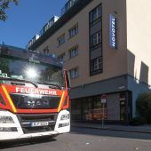 Großalarm wegen Saunabrand