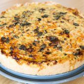 Kochen mit Kürbis: Quiche und Schnitzel mit Wedges