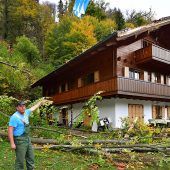Sturm „Varia“ wütet in Oberbayern