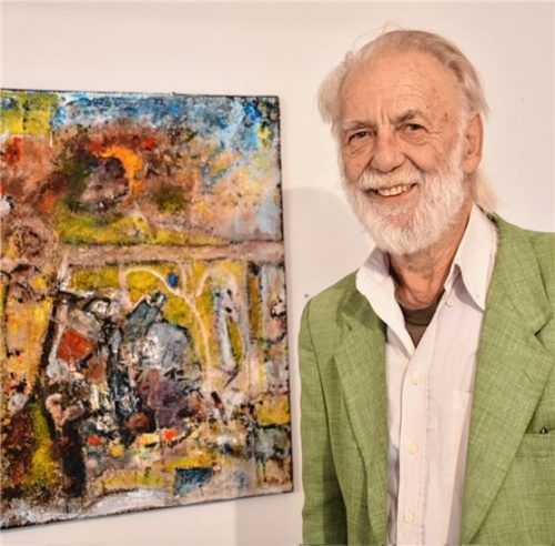 Alfons Röckl stellt zum 80. Geburtstag in der eigenen Galerie aus.