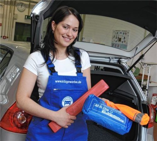 Das Mitführen eines Verbandskastens ist Pflicht.Foto ProMotor