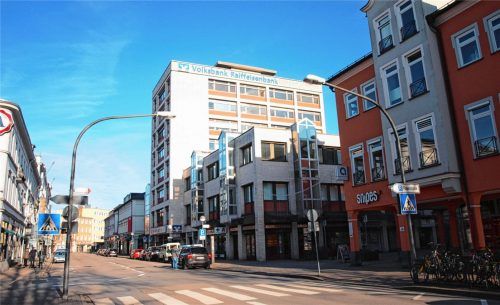 Die Bahnhofstraße im Norden: Hierzu gibt es Gestaltungsideen der Stadtplaner. Foto Aerzbäck