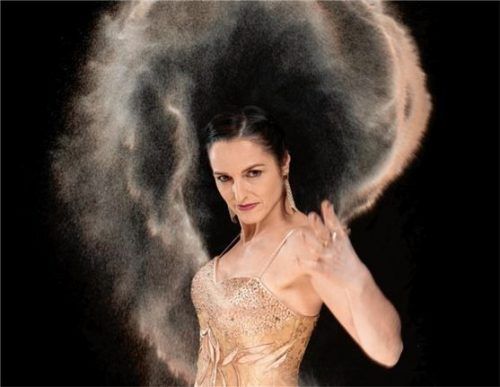 Frauke Menger in ihrem Element – dem Sand!Foto re