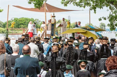 Höhepunkt des Jubiläums ist der große Kirchenumzug mit Festgottesdienst.Fotos Wolfgang Gasser