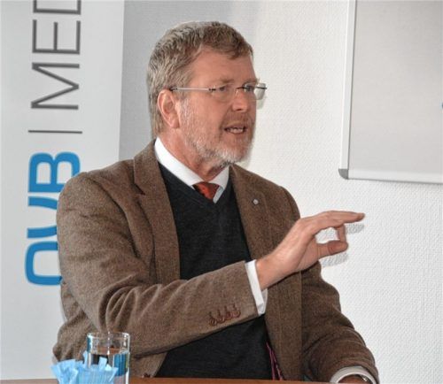 Klare Ansage: Umweltminister Marcel Huber fordert eine Rückkehr zu Maß, Mitte und Vernunft. Foto weymar