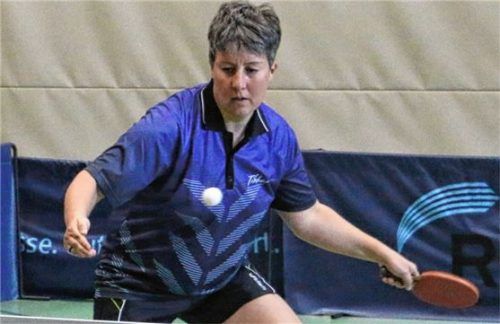 Kolbermoors Neuzugang Krisztina Toth blieb bei ihrem erstmaligen Einsatz sowohl im Einzel wie auch im Doppel ungeschlagen.