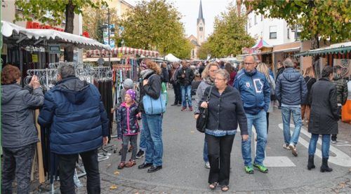 Ledergürtel oder Lebkuchenherz? Die Auswahl war groß.