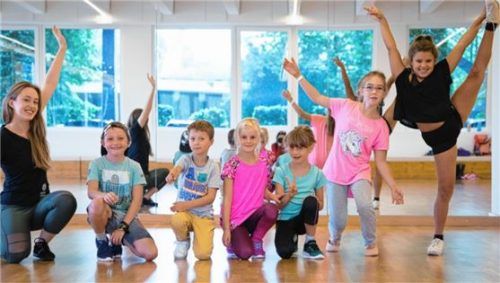 Mit ihrer selbst choreografierten Darbietung begeisterten die Kinder.