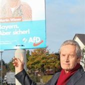 AfD-Plakate hängen immer noch herum