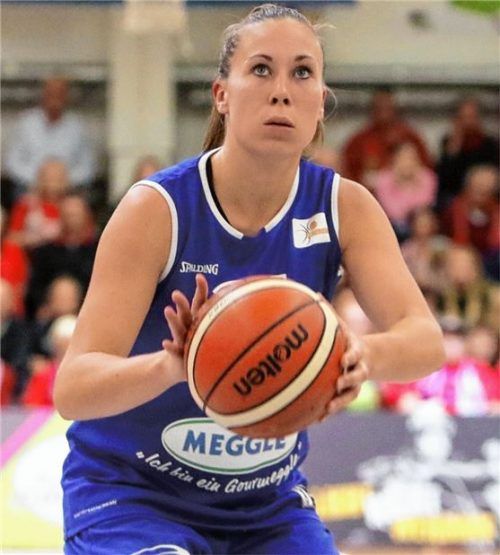 Svenja Brunckhorst hat mit dem TSV Wasserburg zwei Heimsiege ins Visier genommen.Foto Fehrmann