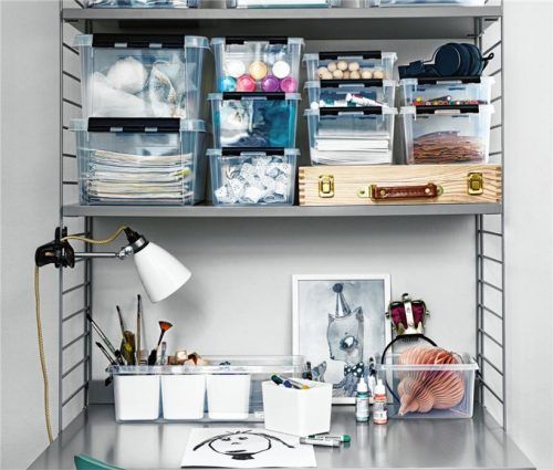 Wenn jedes Ding einen festen Platz hat, ist für Ordnung schnell gesorgt. Foto SmartStore/akz-o