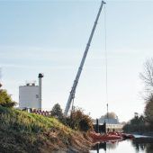 Aicherparkbrücke: Vorarbeiten sind angelaufen