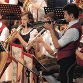Ein ganzes Konzert lang Blasmusik